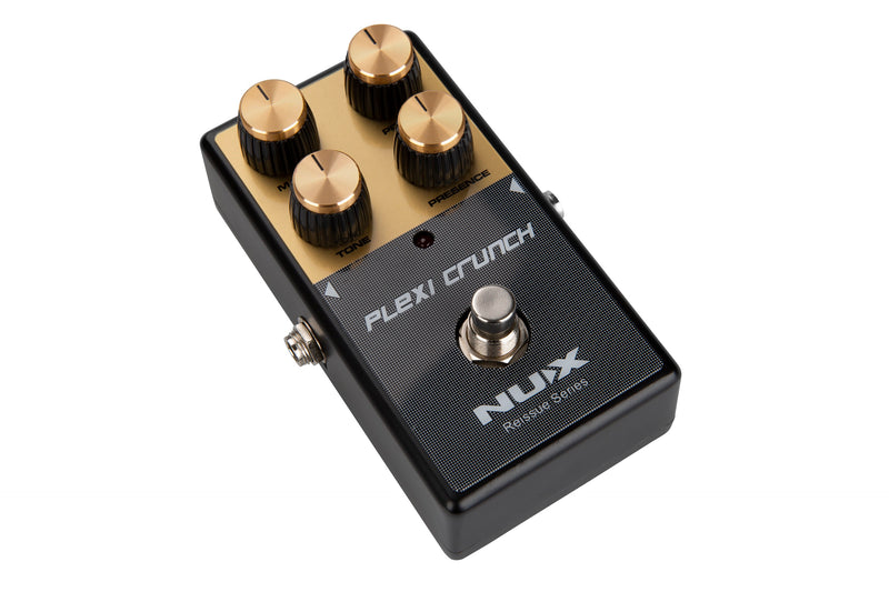 Pédale NuX PLEXI CRUNCH Distortion Reissue Series basée sur l'ampli Marshall Plexi