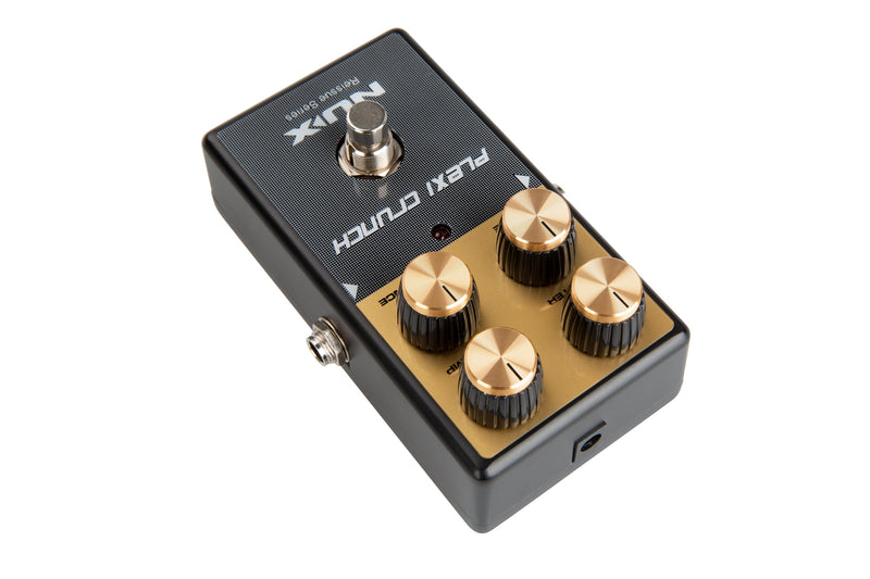 Pédale NuX PLEXI CRUNCH Distortion Reissue Series basée sur l'ampli Marshall Plexi