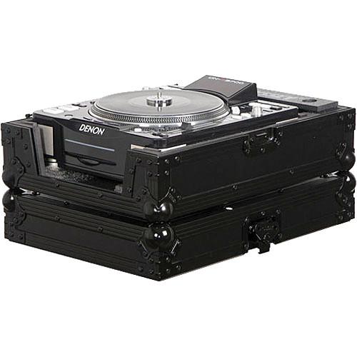Odyssey Cd Player Flight Case Fzcdjbl Innovative Designsfzcdjbl Cd Player Flight Case - Red One Music