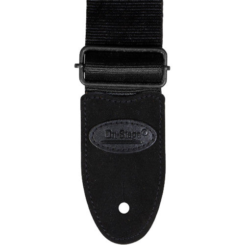 On-Stage GSA20BK Seatbelt Guitar Strap - Black