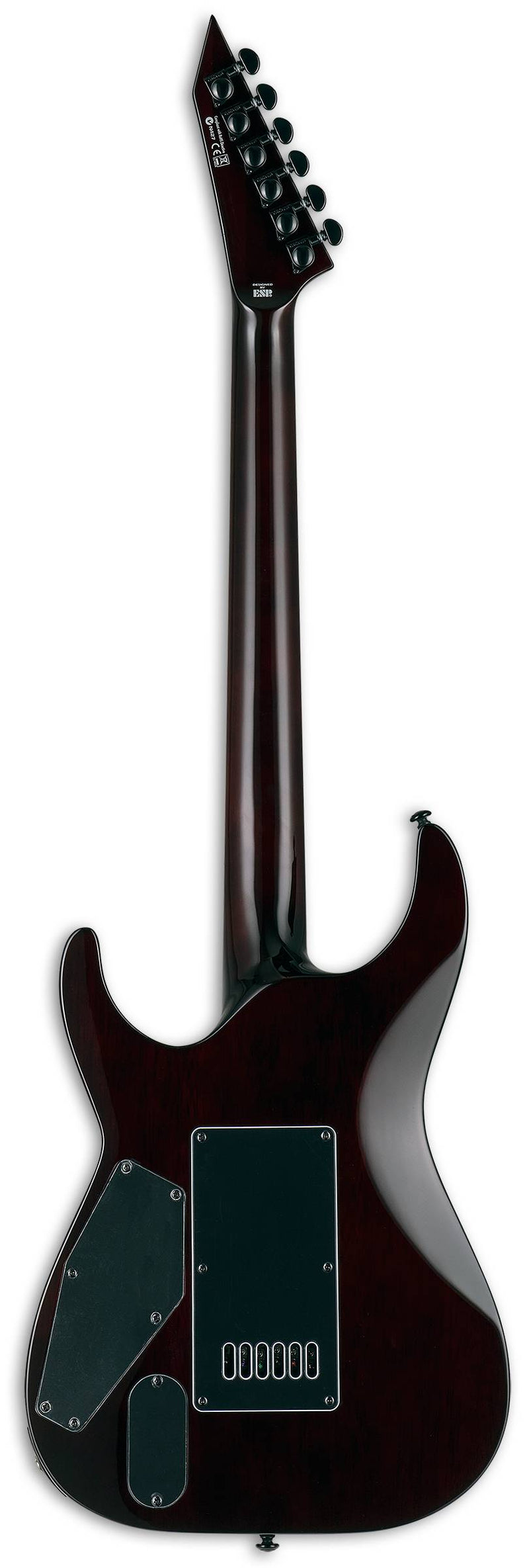 ESP LTD MH-1000 EVERTUNE FM Guitare électrique (Brun foncé Sunburst)
