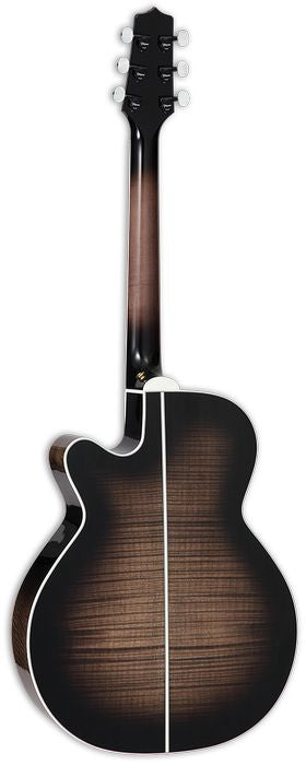 Takamine EF450C-TT-TBB NEX CA Thermal Top Series - Guitare électro-acoustique à pan coupé Nex Body - Noir