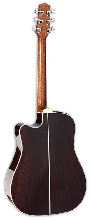 Takamine EF360SC-TT Dreadnought CA Thermal Top Series - Guitare électro-acoustique à pan coupé Dreadnought - Naturel