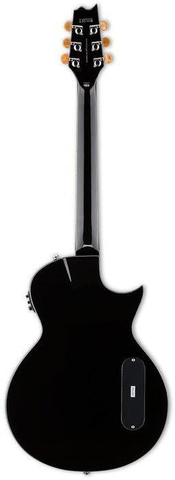 ESP LTD TL-6S THINLINE Left-Handed Acoustic Electric Guitar with Fishman Pickup - Black