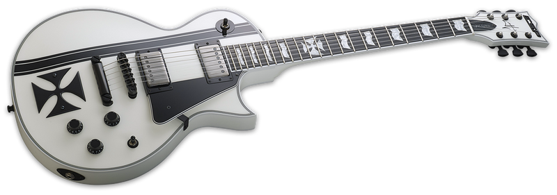 ESP JAMES HETFIELD Guitare électrique (Blanche Neige)