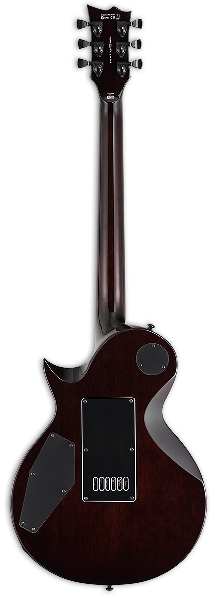 Guitare électrique ESP LTD EC-1000 EverTune (Brun foncé Sunburst)