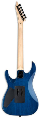 ESP LTD MH-203QM Electric Guitar (See-Thru Blue)