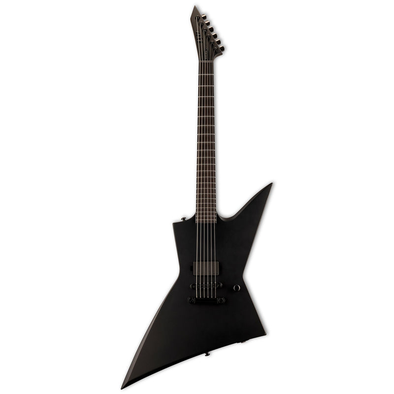 ESP LTD EX BLACK METAL Electric Guitar (Black Satin)