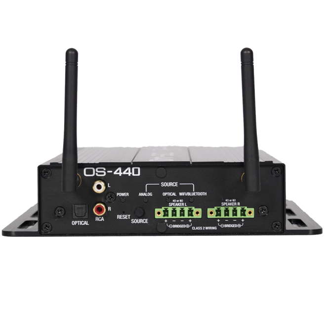 Rockustics OS-440 4-Channel Indoor/Outdoor Smart Amplifier