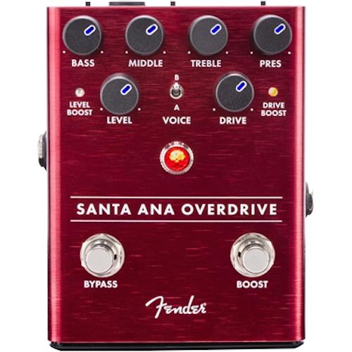 Fender 0234533000 Santa Ana Overdrive Pedal - Red One Music