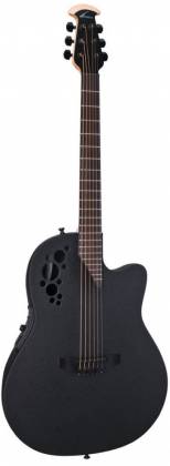 Ovation 2078TX-5 Elite 6-String Acoustic-Electric Guitar - Black