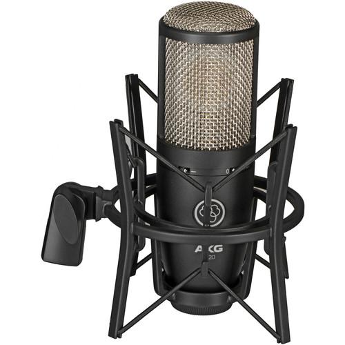 AKG P220 Large-Diaphragm Condenser Microphone - Red One Music