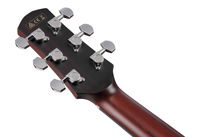 Ibanez AAD400CELGS Platinum Series Grand Dreadnought avec corps pan coupé à accès avancé (naturel faible brillant)
