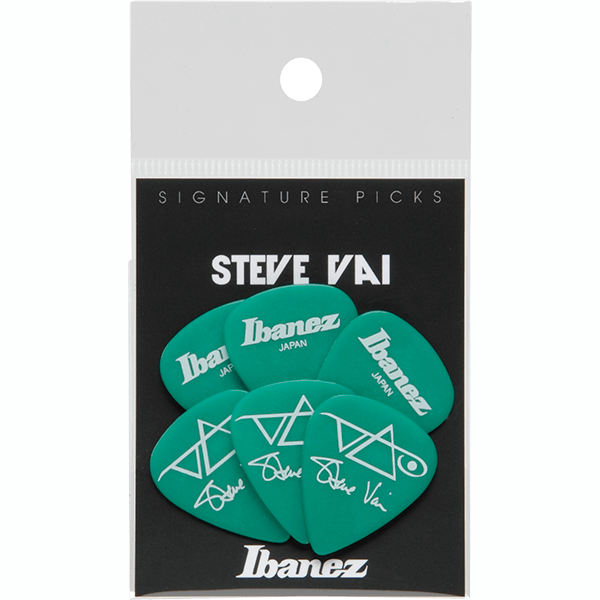 Ibanez B1000SVGR Steve Vai Signature Model Heavy Guitar Picks 6 Pack - Vert