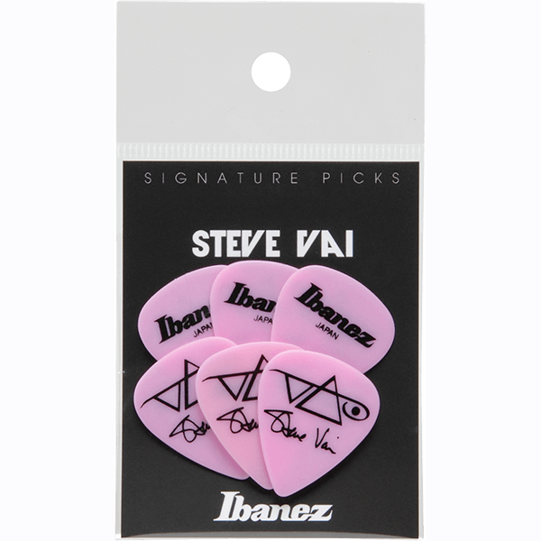 Ibanez B1000SVMP Steve Vai Signature Model Heavy Guitar Picks 6 Pack - Muscut Purple