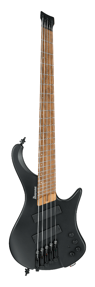 Ibanez EHB1005MS-BKF Workshop 5 cordes - Basse électrique sans tête avec micros Bartolini - Noir plat 