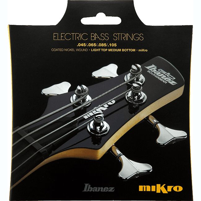 Ibanez IEBS4CMK Cordes de basse électrique 4 cordes pour Ibanez miKro