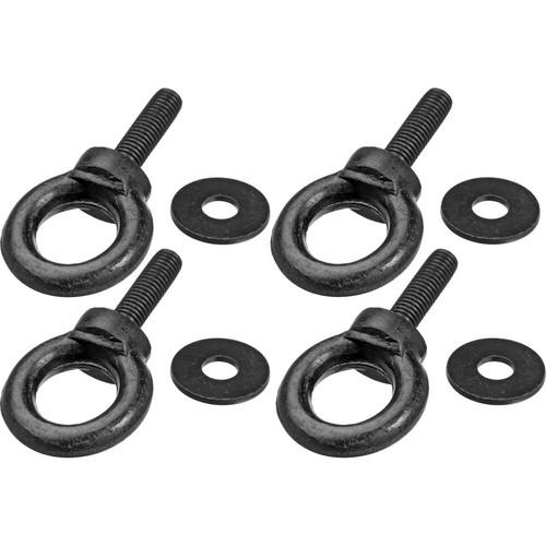 Mackie Pa-A2 Eyebolt Kit For Mackie Hd Loudspeaker Pack Of 4 - Red One Music