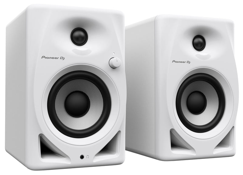 Pioneer DJ DM-40D-W Active Desktop Monitor Speakers 4"