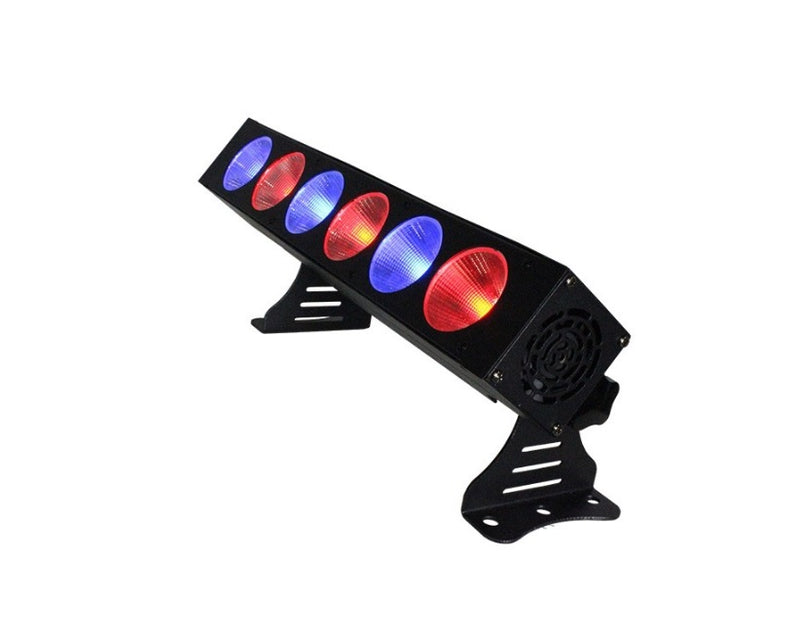 Blizzard Lighting PixelStorm COB Mini 6x25W RGBAW COB LED Strip Light with Pixel Control