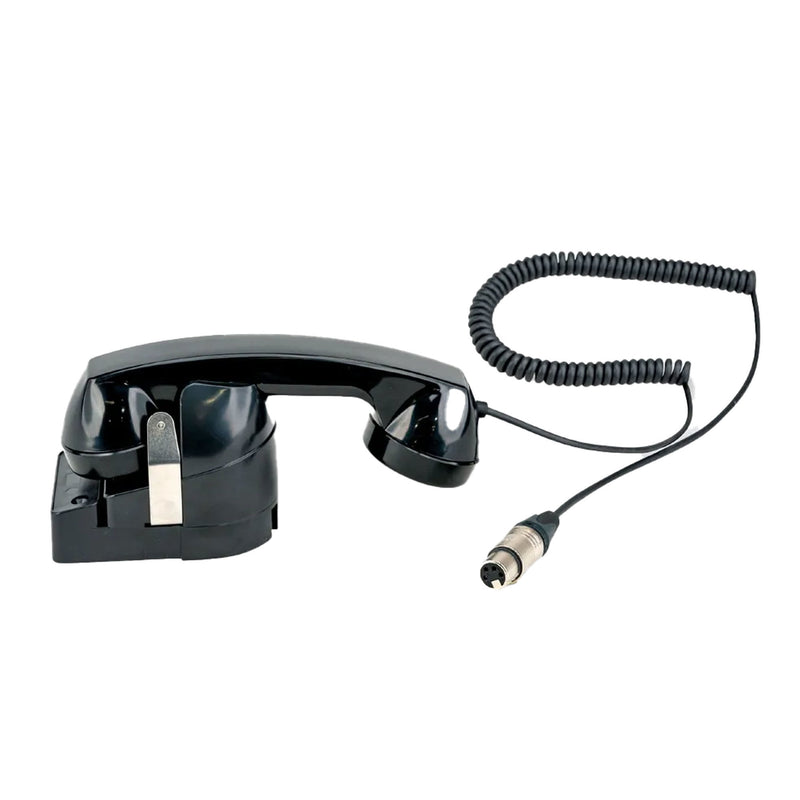 Combiné d'interphone Pro Intercom HH10AB avec support passif - Noir
