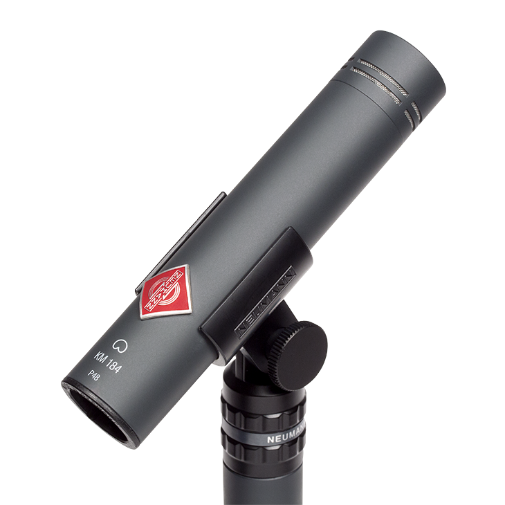 Neumann KM 184 MT OCTO SET Ensemble de microphones à condensateur à petite membrane - Noir mat