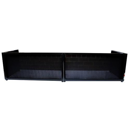 ProX XF-TTFB 6Ft Black Table Top Dj Facade - Red One Music