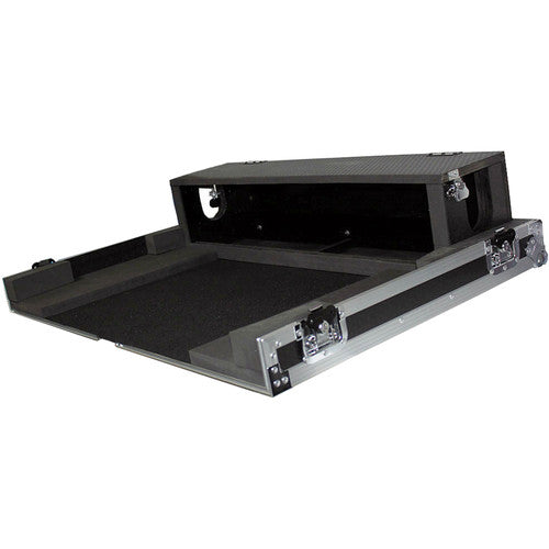 ProX XS-YMTF3DHW  Heavy-Duty Flight Case with Doghouse and Wheels for Yamaha TF3 Studio Mixer Console - Red One Music