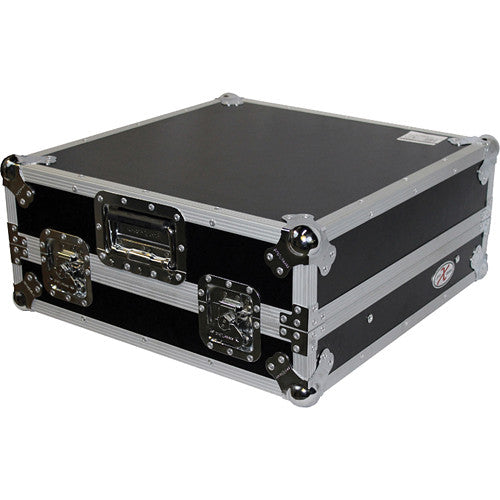 ProX XS-19MIXLT 10U Top Mount 19 Slanted Mixer Case - Red One Music
