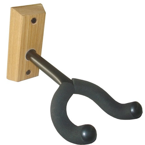 Profile PRWG-G03 Wall Mount Guitar Hanger w/ Wooden Base