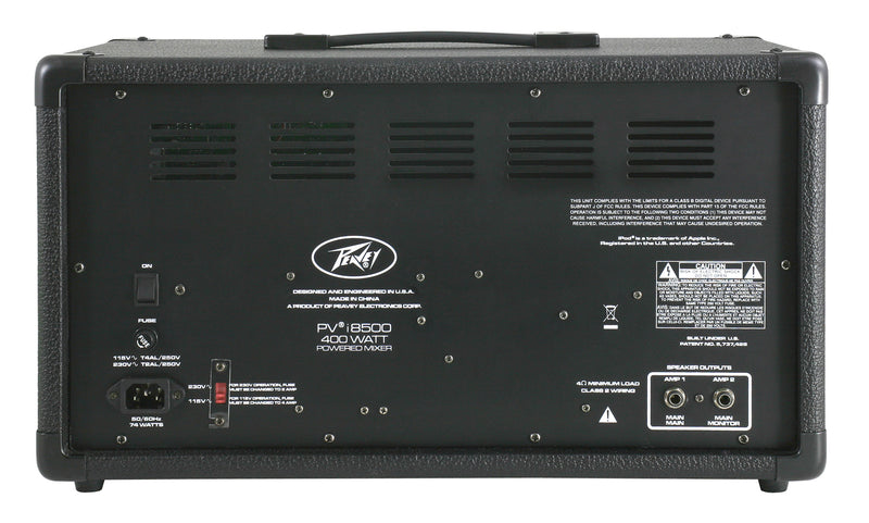 Peavey PVI 8500 7-channel 400w Powered Mixer - Red One Music