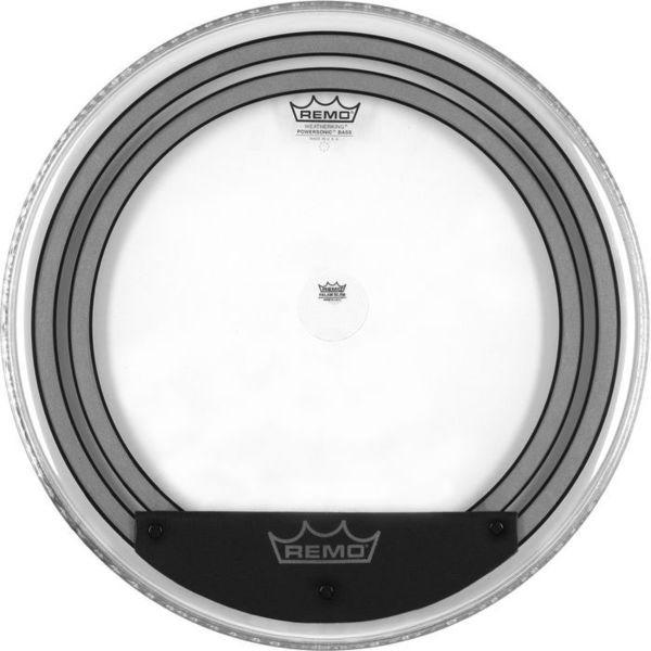 Remo 22 Clear Powersonic Bass Head 22 Inch Clear Bass Head - Red One Music