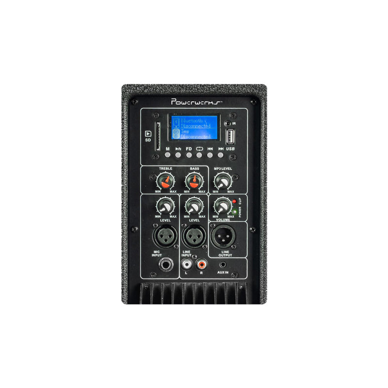 Powerwerks PWRP3 3-channel 100 Watt Active PA Column w/ 3 x 6.5" Speakers