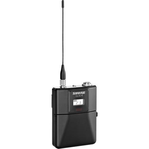 Shure Qlxd1 Wireless Bodypack Transmitter Frequency G50 - Red One Music