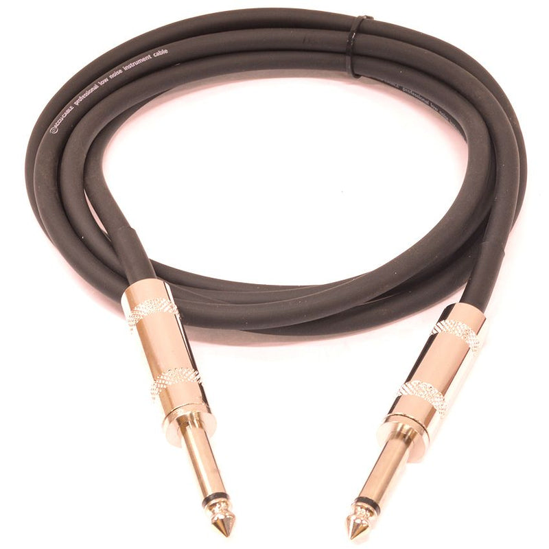 American DJ QTR6 Câble d'instrument mono 1/4" TS mâle vers 1/4" TS Phone mâle - 6'