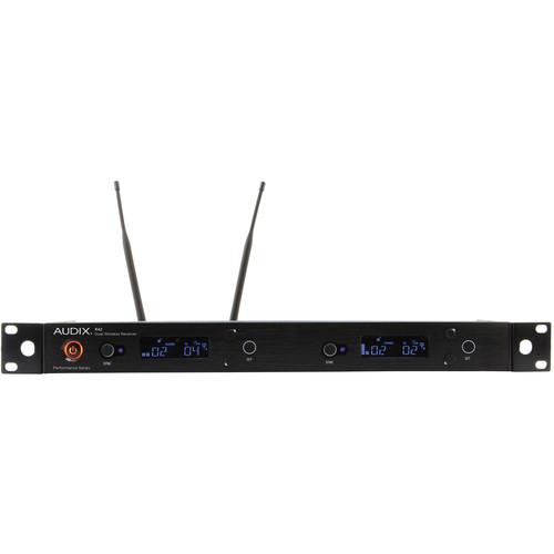Audix R42Kit Dual-Channel Uhf Diversity Receiver - Red One Music