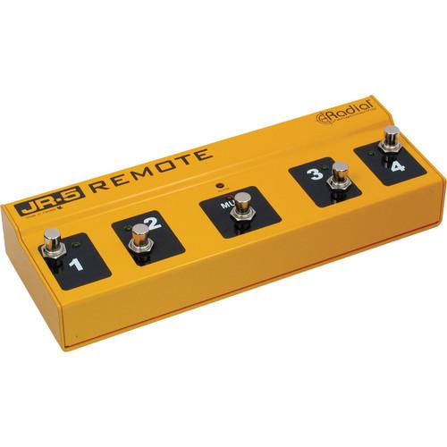 Radial Jr5 Remote Footswitch For Jx44 Air Control Guitar Signal Manager - Red One Music