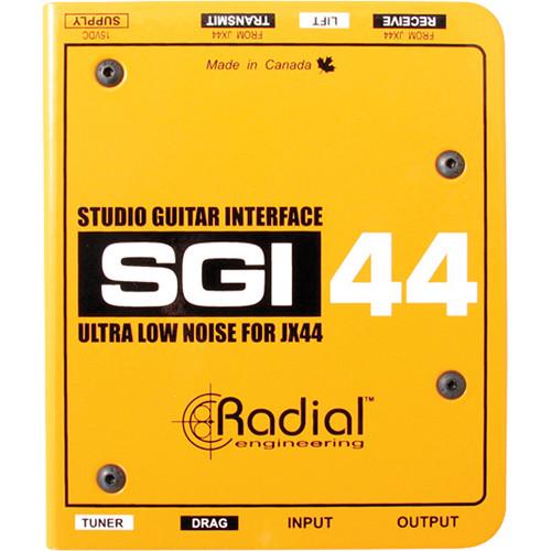 Radial Sgi44 Studio Guitar Interface - Red One Music