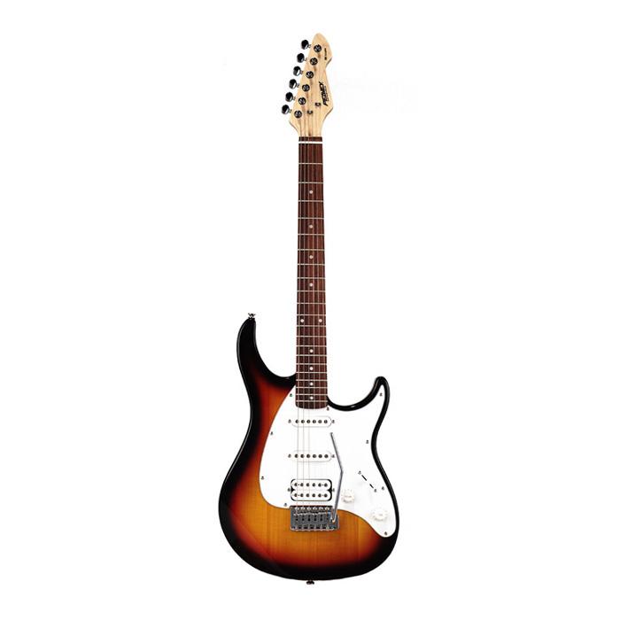 Peavey RAPTOR PLUS Sunburst Electric Guitar - Red One Music