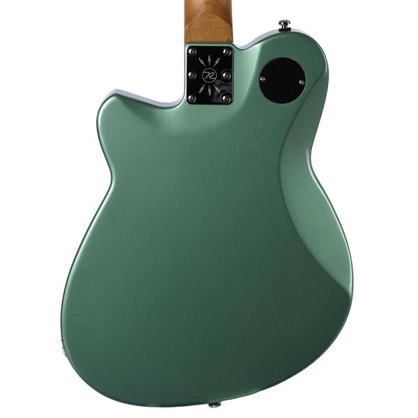 Guitare électrique Reverend CHARGER HB avec humbuckers personnalisés - Metallic Alpine