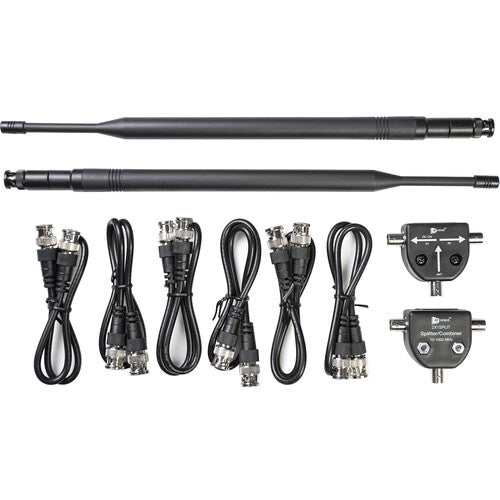 RF Venue 470T530-KIT 2 Channel Remote Antenna Kit for Wireless Microphones 470-530 MHz