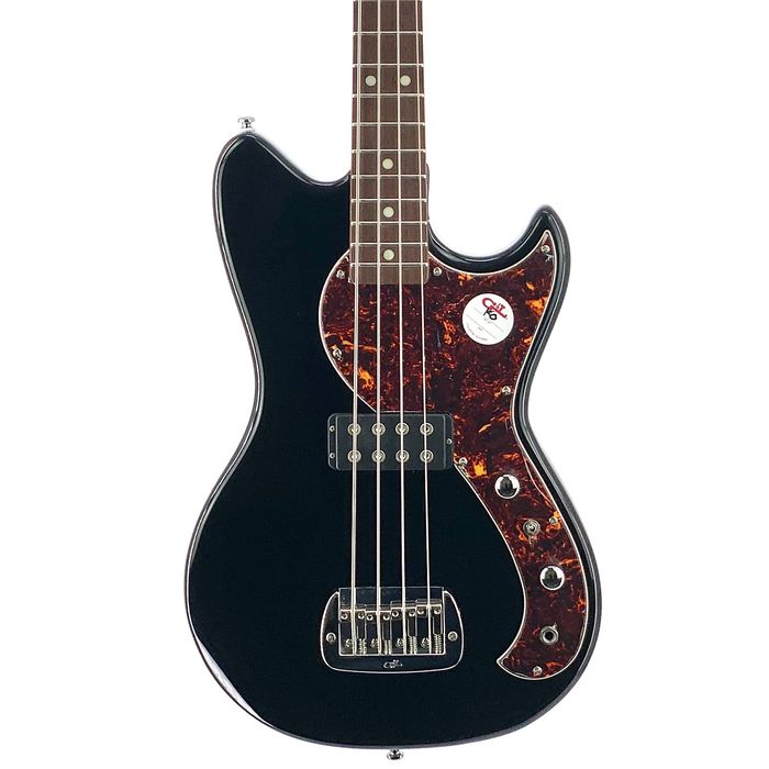 G&L Tribute Series FALLOUT 30" Short Scale Electric Bass (Jet Black)