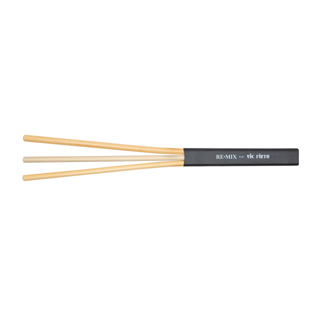 Pinceaux Vic Firth RM4 REMIX - Rotin