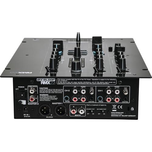 Reloop RMX-22I 2-Channel Dj Mixer - Red One Music