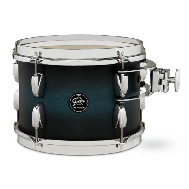 Gretsch Drums RN2-0710T-SABB Renown Rack Tom (Satin Antique Blue Burst) - 10" x 7"