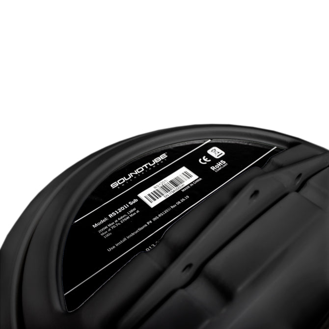 SoundTube RS1201I Hanging Subwoofer w/SuperT Low-Loss Transformer - 12" (Black)