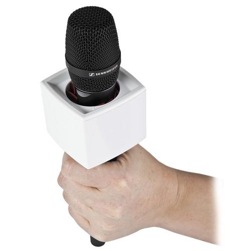Rycote 107307 Square Mic Flag White - Red One Music