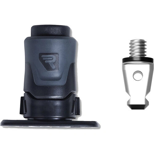 Rycote 185800 PCS-Organizer Wallmount Quick-Release Adapter with 3/8" Tip