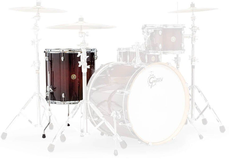 Gretsch Drums CM2-1616F-SDCB Catalina Maple Floor Tom (Satin Deep Cherry Burst) - 16" x 16"