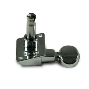Kluson KRF-6BX-C Revolution Series Tuning Machines, F-Mount 6-In-Line w. Staggered Posts - Chrome